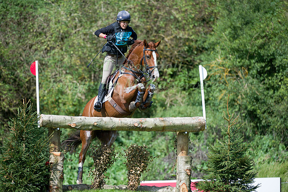 Polly Jackson and Papillon