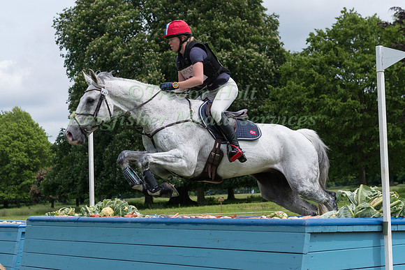 HEIDI BRATLIE LARSEN (NOR) RIDING EUFORIAN TAKING PART IN THE CROSS COUNTRY PHASE OF THE CICO THREE STAR AT THE 2017 HOUGHTON INTERNATIONAL HORSE TRIALS