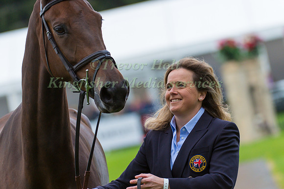 Pippa Funnell of Great Britain with Sandman 7