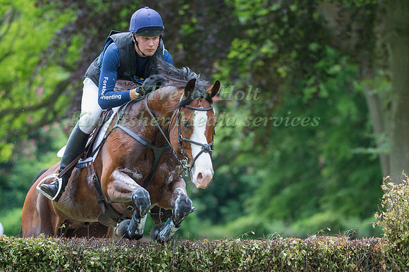 CHRISTOFFER FORSBERG (SWE) RIDING HIPPO'S SAPPORO TAKING PART IN THE CROSS COUNTRY PHASE OF THE CICO THREE STAR AT THE 2017 HOUGHTON INTERNATIONAL HORSE TRIALS