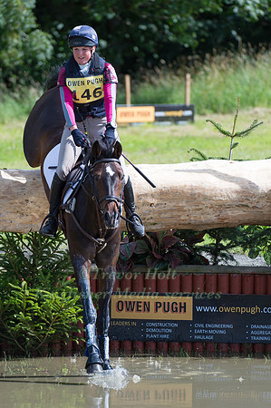 Emily Parker (GBR) riding Treefers
