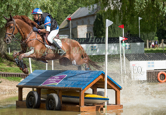 Luc  Chateau (FRA)  riding Propriano De L Ebat