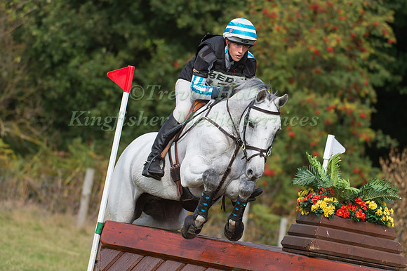 Rhian Smith of Great Britain riding  BORIS VII