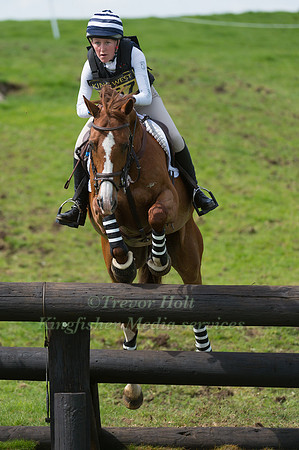GEORGINA WOOD  RIDING DEL PIERO II COMPETING IN THE CROSS COUNTRY PHASE OF THE  INTERMEDIATE  COMPETITION AT THE  2017 ROCKINGHAM CASTLE INTERNATIONAL HORSE TRIAL.
