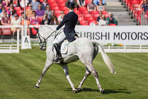 Dani Evans of Great Britain  riding Smart Time
