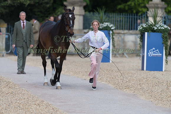 Alice Casburn (GBR) and Topspin